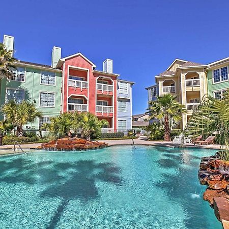 Colorful Galveston Retreat Steps From Beach And Pool מראה חיצוני תמונה