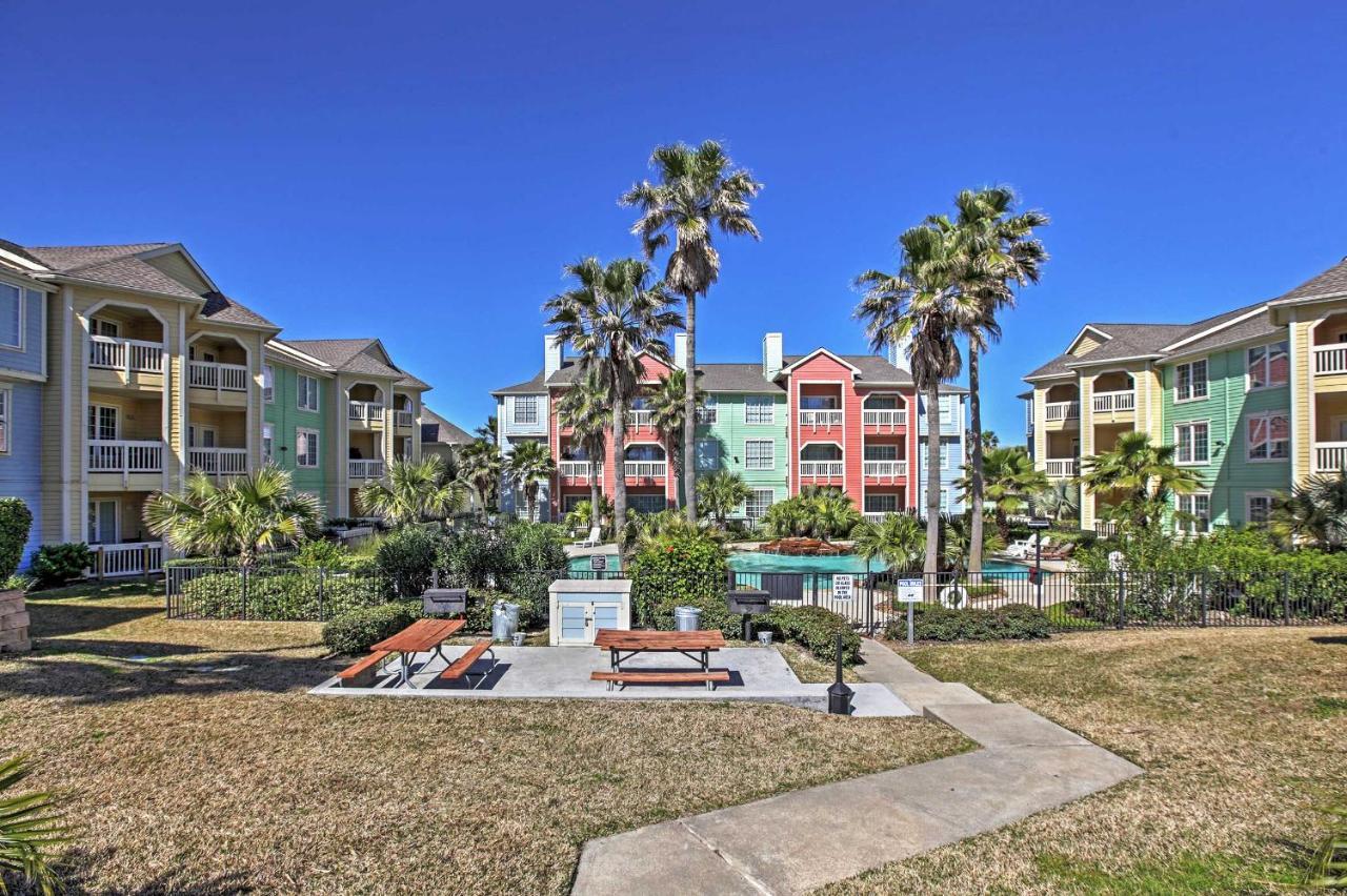 Colorful Galveston Retreat Steps From Beach And Pool מראה חיצוני תמונה