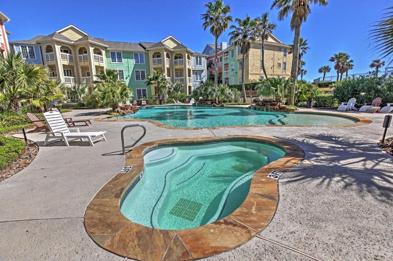 Colorful Galveston Retreat Steps From Beach And Pool מראה חיצוני תמונה